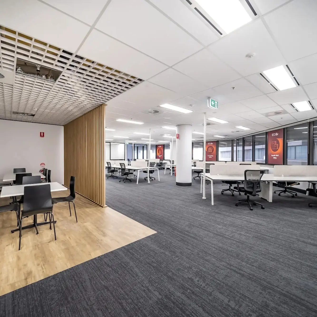 Office space constructed commercially by NDK Constructions